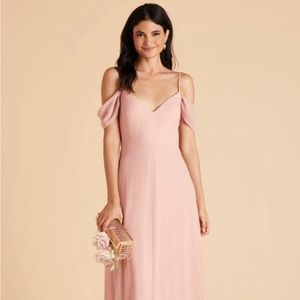 CHIFFON DUSTY ROSE CONVERTIBLE DRESS